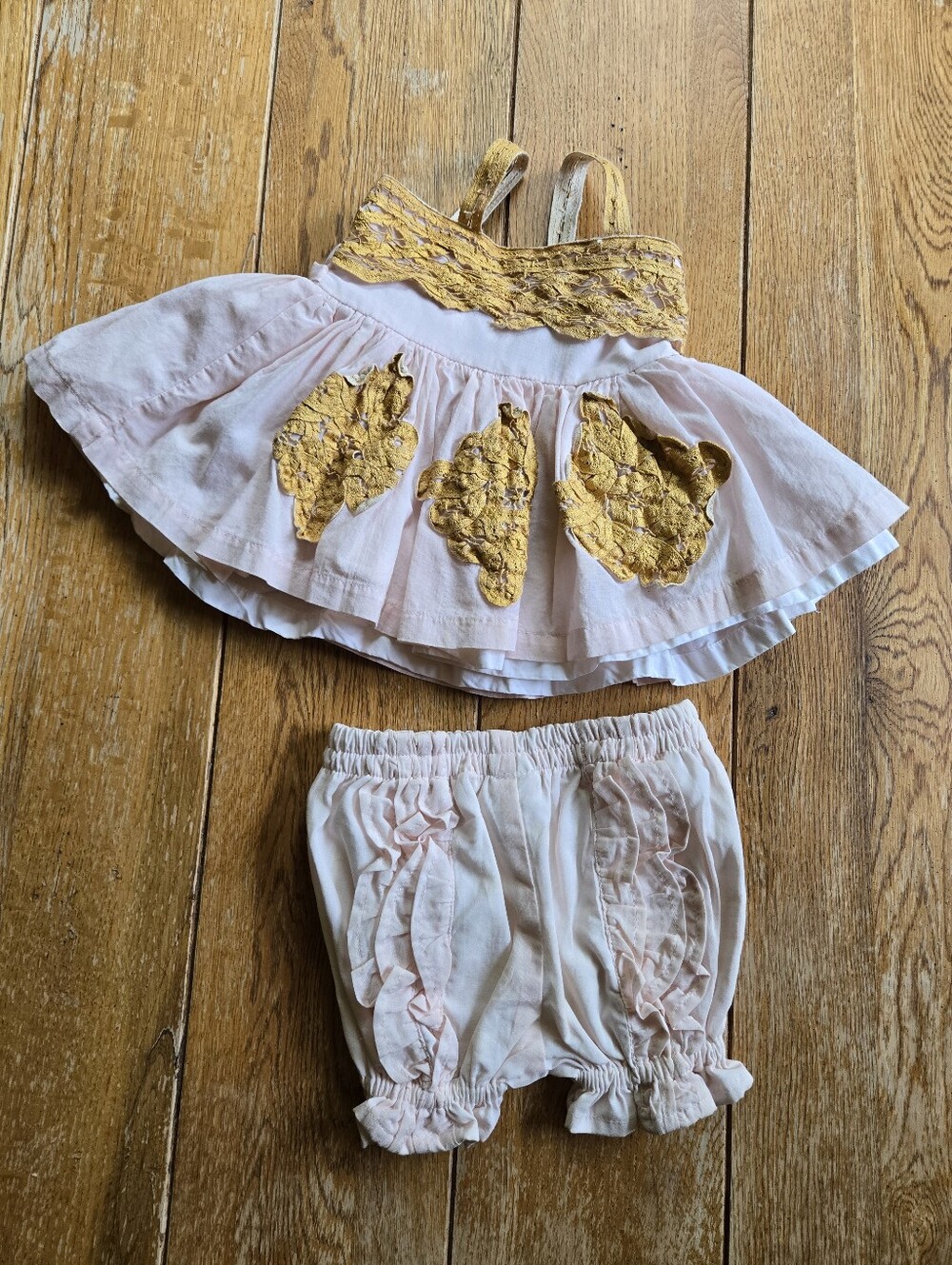 Well Dressed Wolf Dress & Bloomers Set